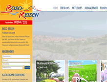 Tablet Screenshot of boso-reisen.de